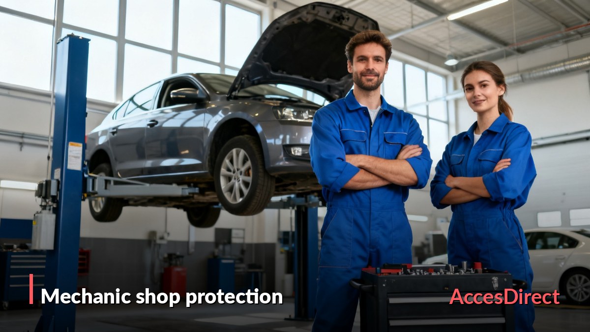 Mechanic shop insurance Quebec — garage protection